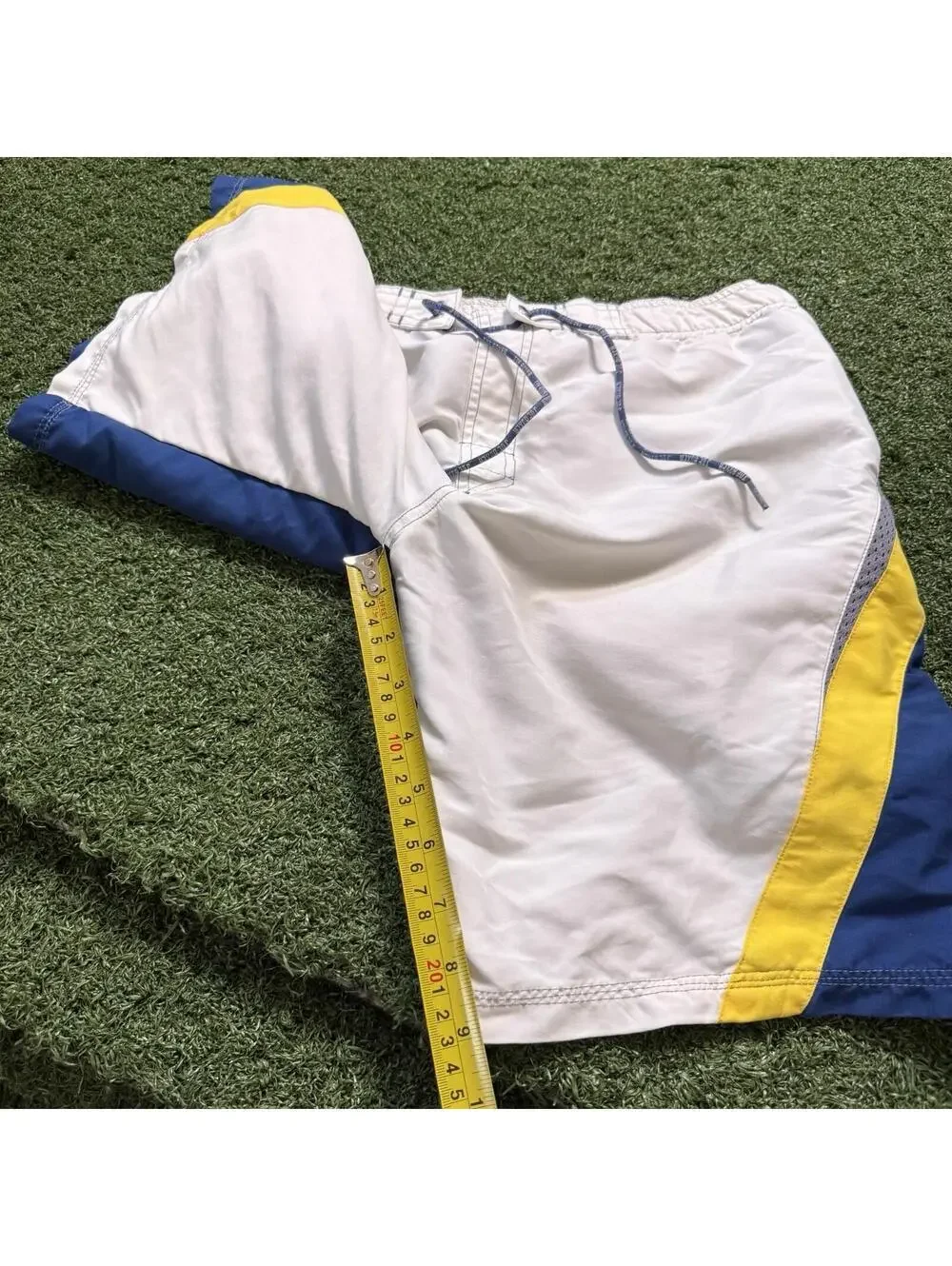 Vinatge Joe Boxer Swim Trunks Men Size S Mesh Lined Graffiti Y2K Beach Summer